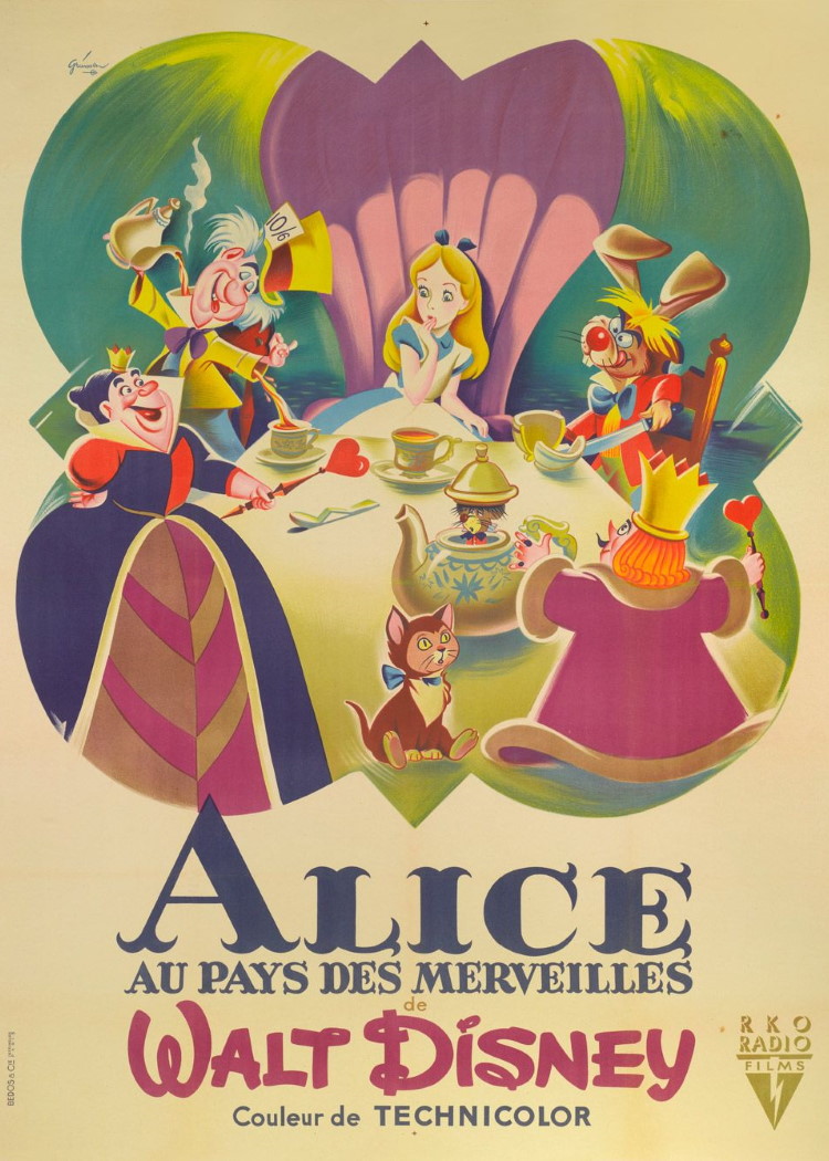 Disney Alice in Wonderland Poster -  Norway