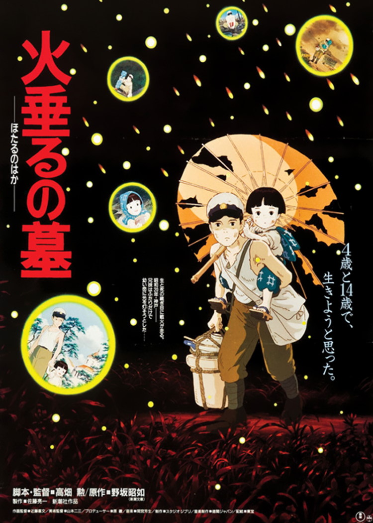 Japanese Anime Grave of the Fireflies Poster Artwork Canvas Poster Room  Aesthetic Wall Art Home Decor Gifts Framed Unframed 8x11 Inch : Amazon.de:  Home & Kitchen