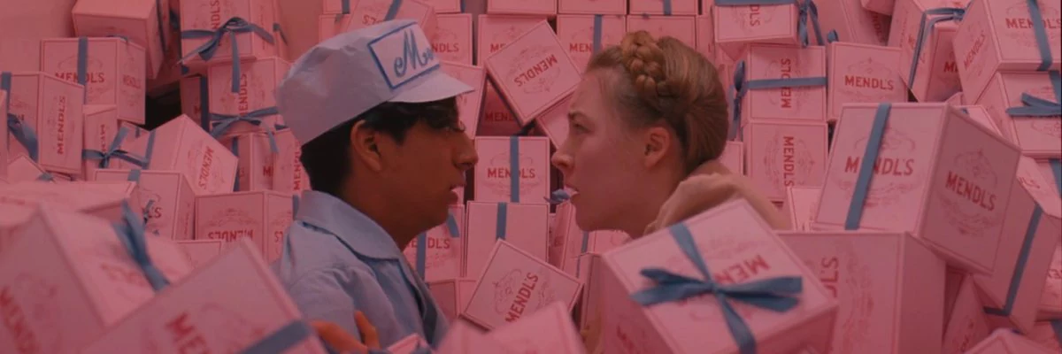 screen capture of The Grand Budapest Hotel