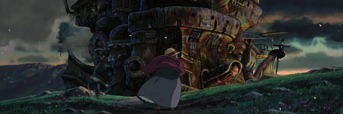 Watching Howl's Moving Castle, this one scene reminded me of Spirited Away.  They are both drop-dead gorgeous! : r/ghibli