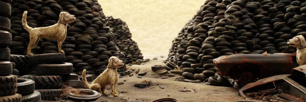 screen capture of Isle of Dogs