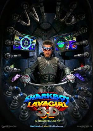The Adventures of Sharkboy and Lavagirl 3-D poster